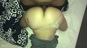 Beautiful Young 18+ Latina Takes Doggystyle Pov With Cute Bent Over Action