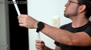 brunette latina selena vega reviewed sarina from tantaly in her bedroom. she rode the trans sex doll with huge monster cock for first time close-up solo masturbation on shaved pussy.