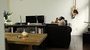 latina teen 18+ feels intense passion in hardcore pov fucking. bent over doggystyle with small tits and deep emotions.