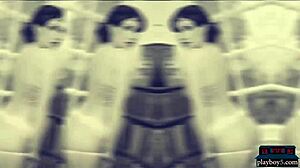 Busty Brunette Milf Models Strip Naked And Showing Off