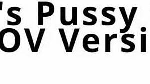 minnie roses pussy gets blasted with cum pov version