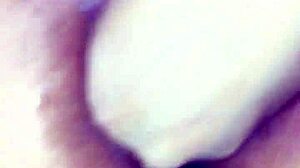 ebony hidden fantasy with dildo drilling pussy