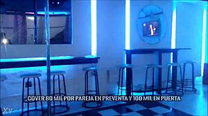 Whoa, Wild Colombian Swingers At The Halloween Party Clandestina Getting Into Group Action!