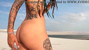 Brunette teen amateur blows big cock in Brazilian homemade doggystyle with facial cumshot - Alemaohub