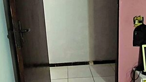 Enteada gets horny seeing padrasto in bath with multiple orgasms creampie in tight pussy