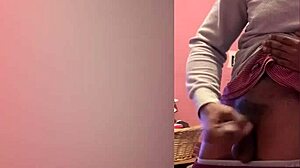 I love showing off my pretty big cock like this.