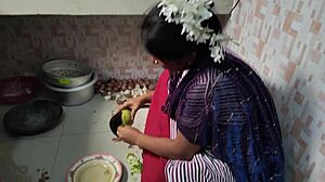 i fuck my step sister-in-law in the kitchen