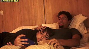 Watching Netflix With Stepsister But Couldnt Avoid Putting Penis In Mouth Almost Caught