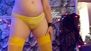 i love showing off my hotwife steffi pussy dance in this pmv promo with cosplay and big lips compilation