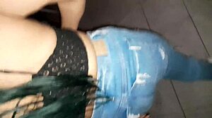 My sister-in-law sneaks into my room after the party for rough homemade anal sex