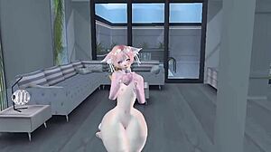 Femboy takes monster big black cock for hardcore anal fucking and creampie