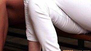 european voyeurs teasing naked stranger with deepthroat and cfnm action in a wild 4 some!