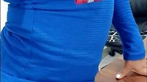 Porno real de enfermera latina en hospital hace casero en oficina del jefe con big ass spreading 😈