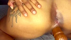 Serenity Love performs in this solo ebony compilation