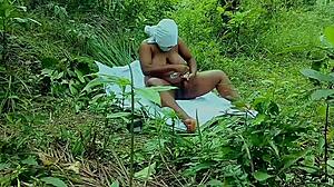 new porn king takes amateur bbw goddess for hardcore fucking in the bush