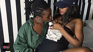 two black lesbian lovers as roommates lick juicy pussies close-up with squirting in dorm every day 😏👩‍❤️‍💋‍👩💦