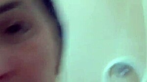 Oh man, I took a wild cum bath in the shower! Covering my tits and armpits with hot fetish loads.