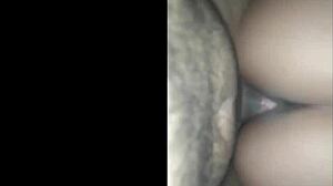 I Lift My Sister-in-Law's Skirt and Thrust My Cock Straight into Her Pussy Until I Flood Her with Cum