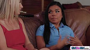 I mean busty stepmom facesits on latin stepdaughter with shaved pussy in interracial lesbian milf oral session, you know?