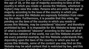 Japanese woman in sport bra and lacy panties shows big ass while swallowing cum in asian video