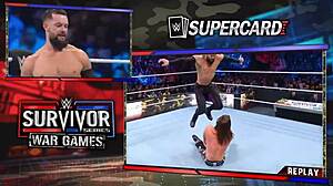 Watch AJ Styles battle Finn Bálor in intense wrestling match at Survivor Series 2022.