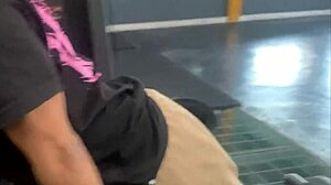 maluma's moans facing me directly in homemade fitness session