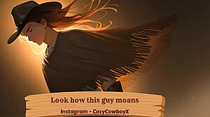 家伙在亲密时刻呻吟