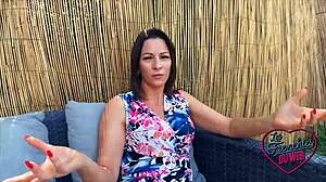 Kyara the naughty nurse tests her limits in an outdoor French amateur adventure