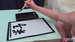 I'm sucking your cock so deep while writing this note, feeling every inch in my mouth with licks and handjobs. This Japanese beauty Renka Shimizu loves it uncensored with moans and kisses.