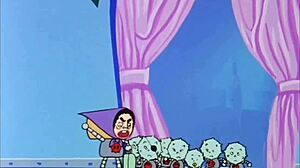 This compilation features blonde Doronjo in various nude scenes with big tits, showcasing her in different erotic poses and moments.