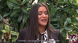 hey, why does stunning slut alice axx with her hairy pussy and big natural tits head to paris for that deep sodomy session?