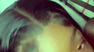 my little 18+ shy stepsister got caught on knees sucking big black cocks again