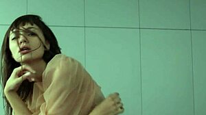 romanian teen ana tomouanu strips naked revealing petite body and natural tits intimately