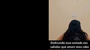 she wore that shortinho socado tightly, rebolando gostoso as a teasing prostitute in the big ass creampie scene