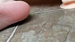 Native American Slut With Big Tits Rides Huge Dildo