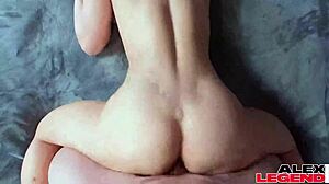 stacked babe crystal rush jumps on that big dick bareback