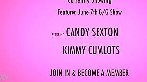 i love watching candy sexton and kimmy cumlots in strapon lesbian squirting action
