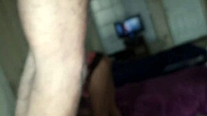 Big thighs and ghetto booty on ebony milf mama 😜