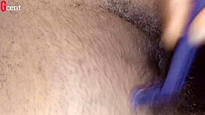 Ever tried homemade shaving with wet pussy play in dorm?