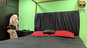 He Finds Me With His Doll And Forces Cock-Sucking Action