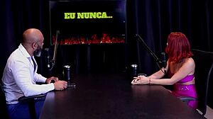 a mãe e pai apoia transou com três respondeu as perguntas do eu nunca e mama senta ou passa - bruna ferrari watch on sheer red