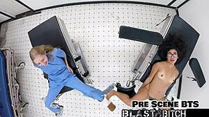 Jasmine Roses Thigh Gets Blasted With Cum