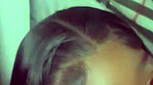 my little 18+ shy stepsister got caught on knees sucking big black cocks again