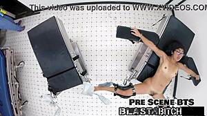 Jasmine Roses Thigh Gets Blasted With Cum