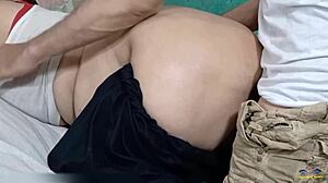 Big Ass Indian Pornstar Netu Aunty Experiences Intense Doggystyle Action.