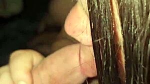 Oh wow, giving a blowjob in the tent while camping is so thrilling!! ⛺😏