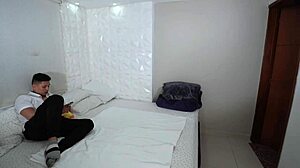 Latina With Perfect Tits Sucks And Rides Two Huge Cocks In Doggystyle And Missionary Part 1 - Esteban Gamboa.