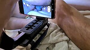 Watch Brazilian ebony teen 18+ swallow cum after double vaginal in wild backstage interracial gangbang!