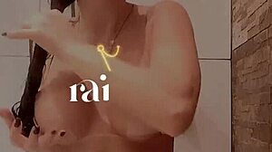 Latina Hotwife Queen Showers Solo With Big Tits And Ass