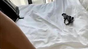 pov sex in doggy position he puts his huge cock in my tight pussy making me moan until he cums